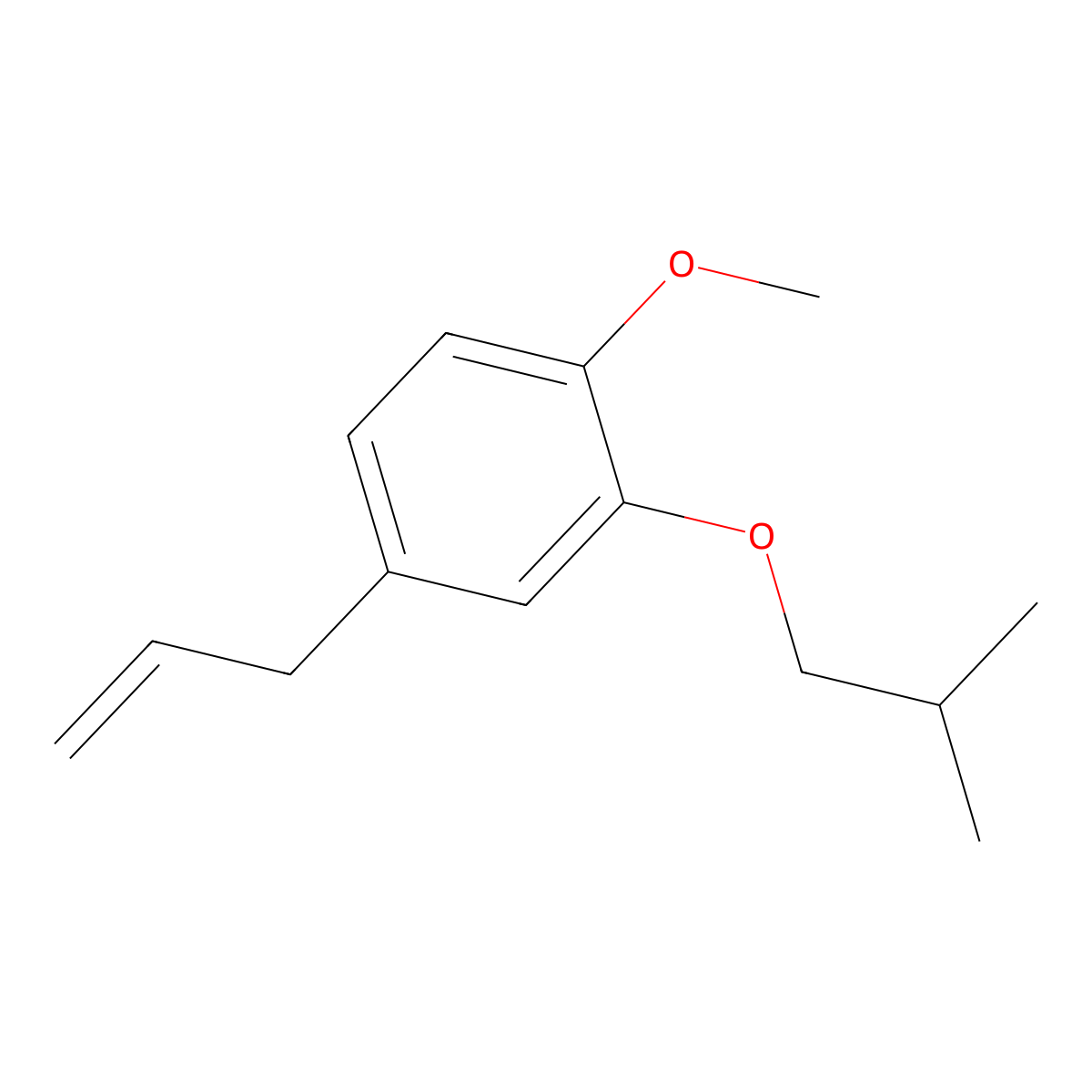 3-(3-iso-Butoxy-4-methoxyphenyl)-1-propene molecular structure, CAS 1443348-66-0