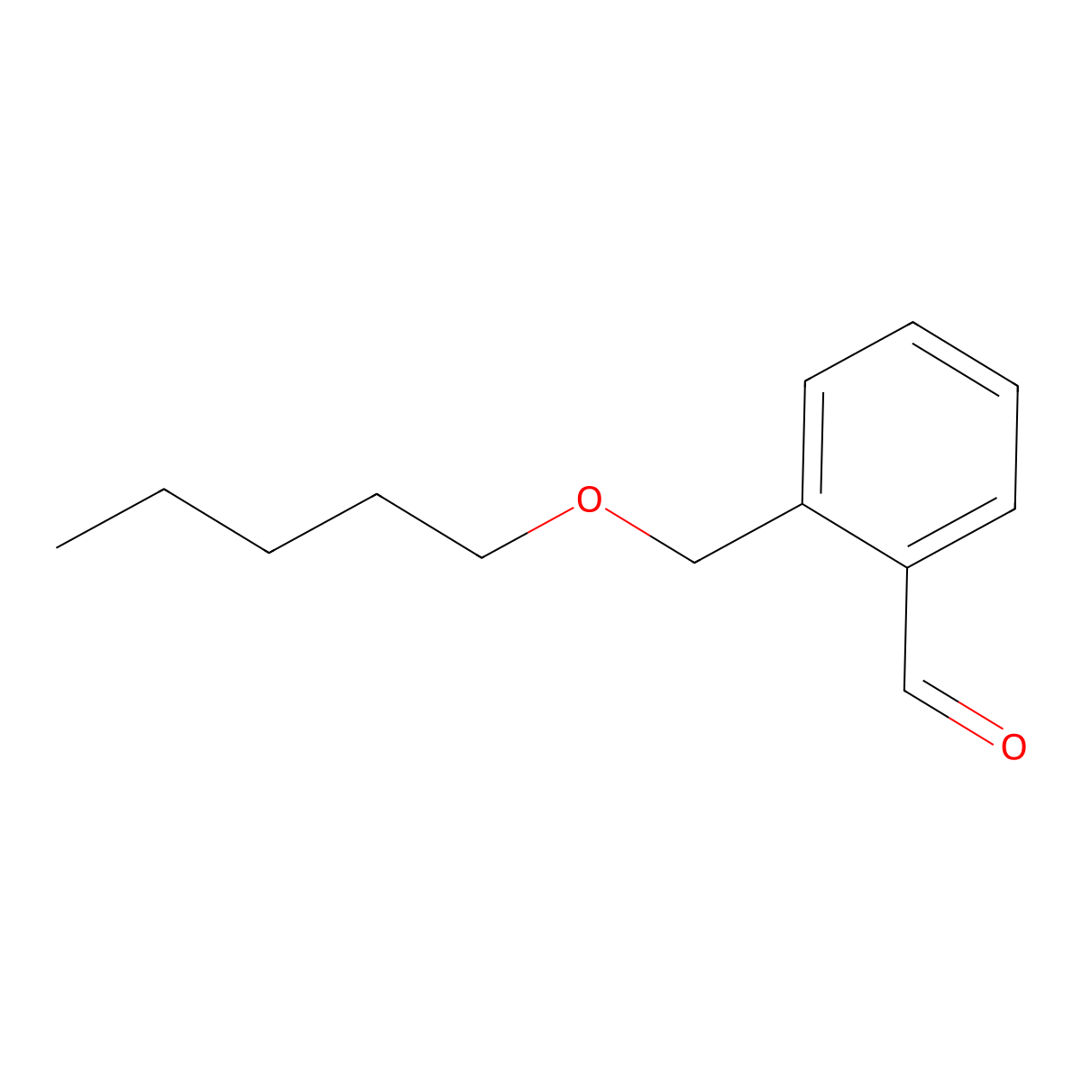 2-[(n-Pentyloxy)methyl]benzaldehyde molecular structure, CAS 1443350-53-5