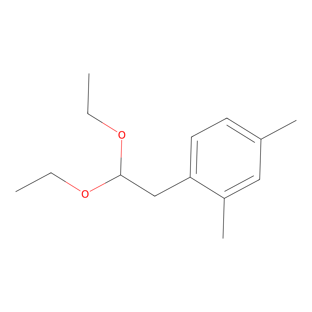 1-(2,2-Diethoxyethyl)-2,4-dimethylbenzene molecular structure, CAS 1443352-63-3