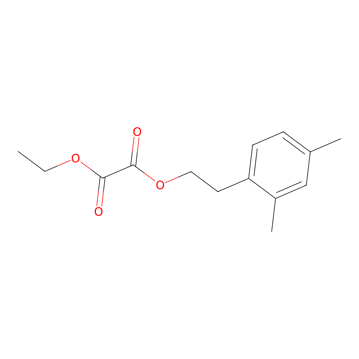 O1-[2-(2,4-Dimethylphenyl)ethyl] O2-ethyl oxalate molecular structure, CAS 1443353-21-6
