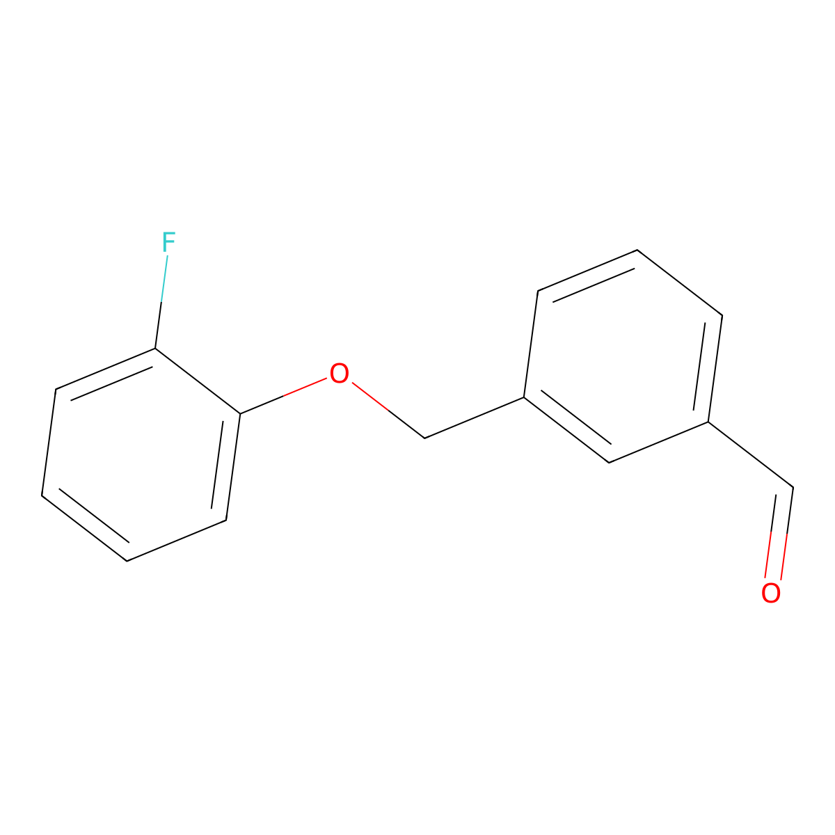 3-((2-Fluorophenoxy)methyl)benzaldehyde molecular structure, CAS 1443353-65-8