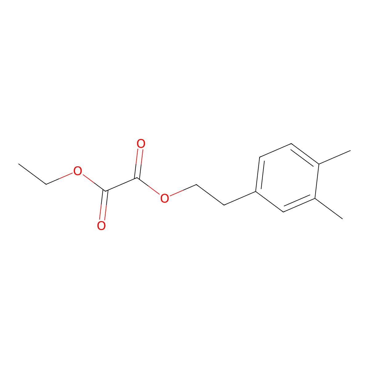 O1-[2-(3,4-Dimethylphenyl)ethyl] O2-ethyl oxalate molecular structure, CAS 1443353-66-9