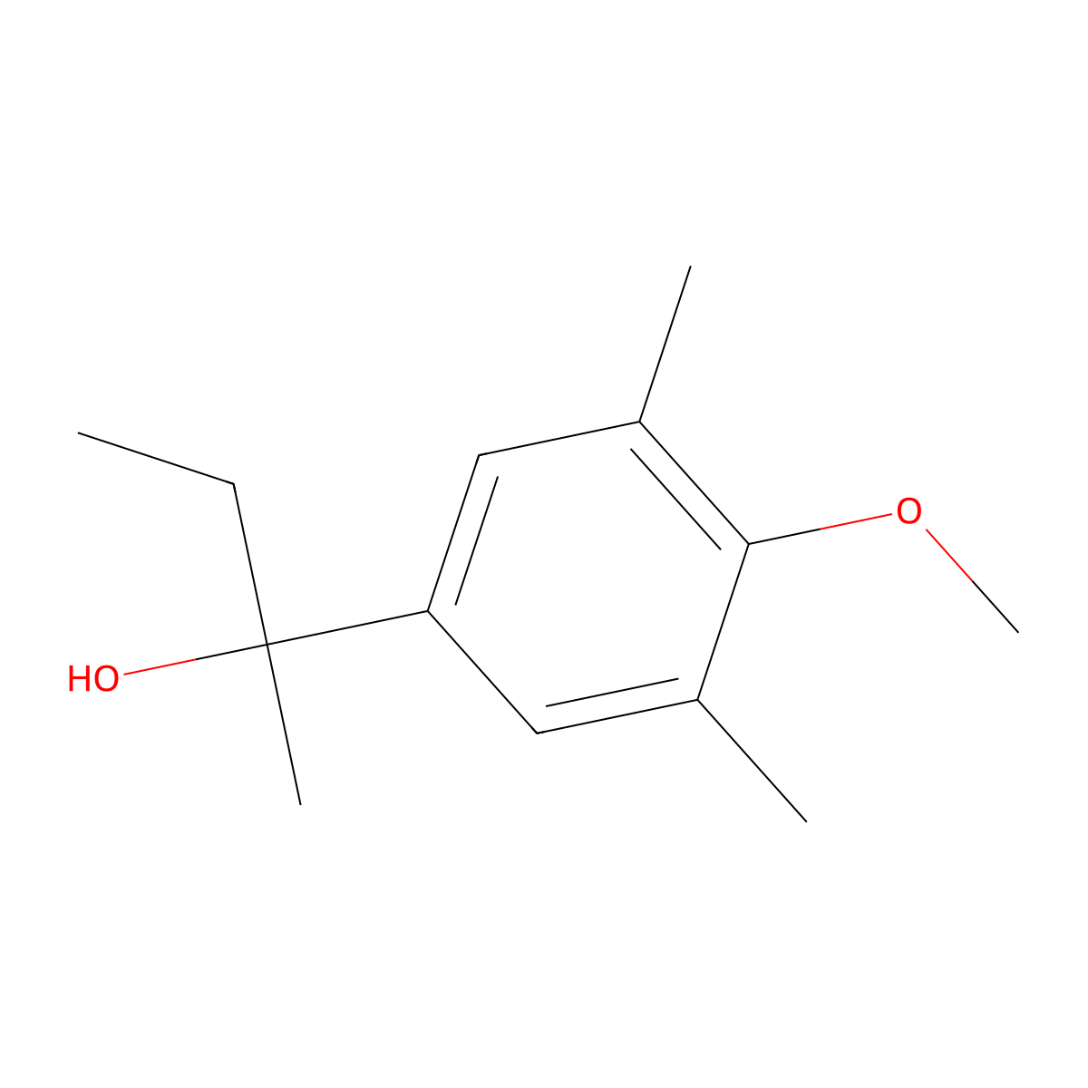 2-(3,5-Dimethyl-4-methoxyphenyl)-2-butanol molecular structure, CAS 1443354-19-5