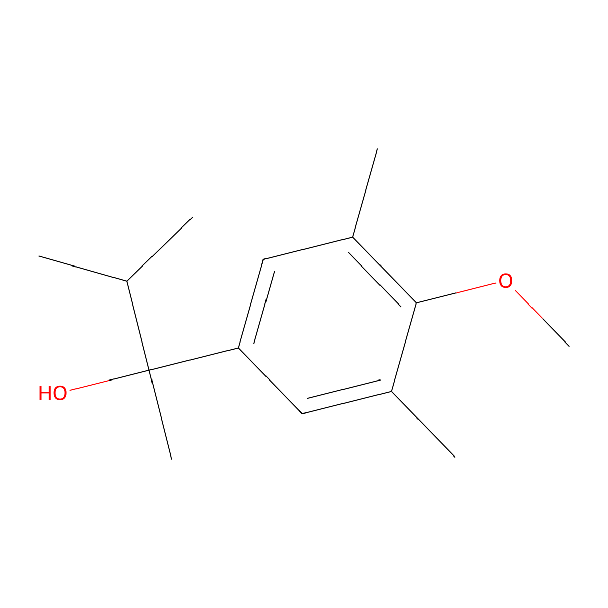 2-(3,5-Dimethyl-4-methoxyphenyl)-3-methyl-butan-2-ol molecular structure, CAS 1443354-77-5