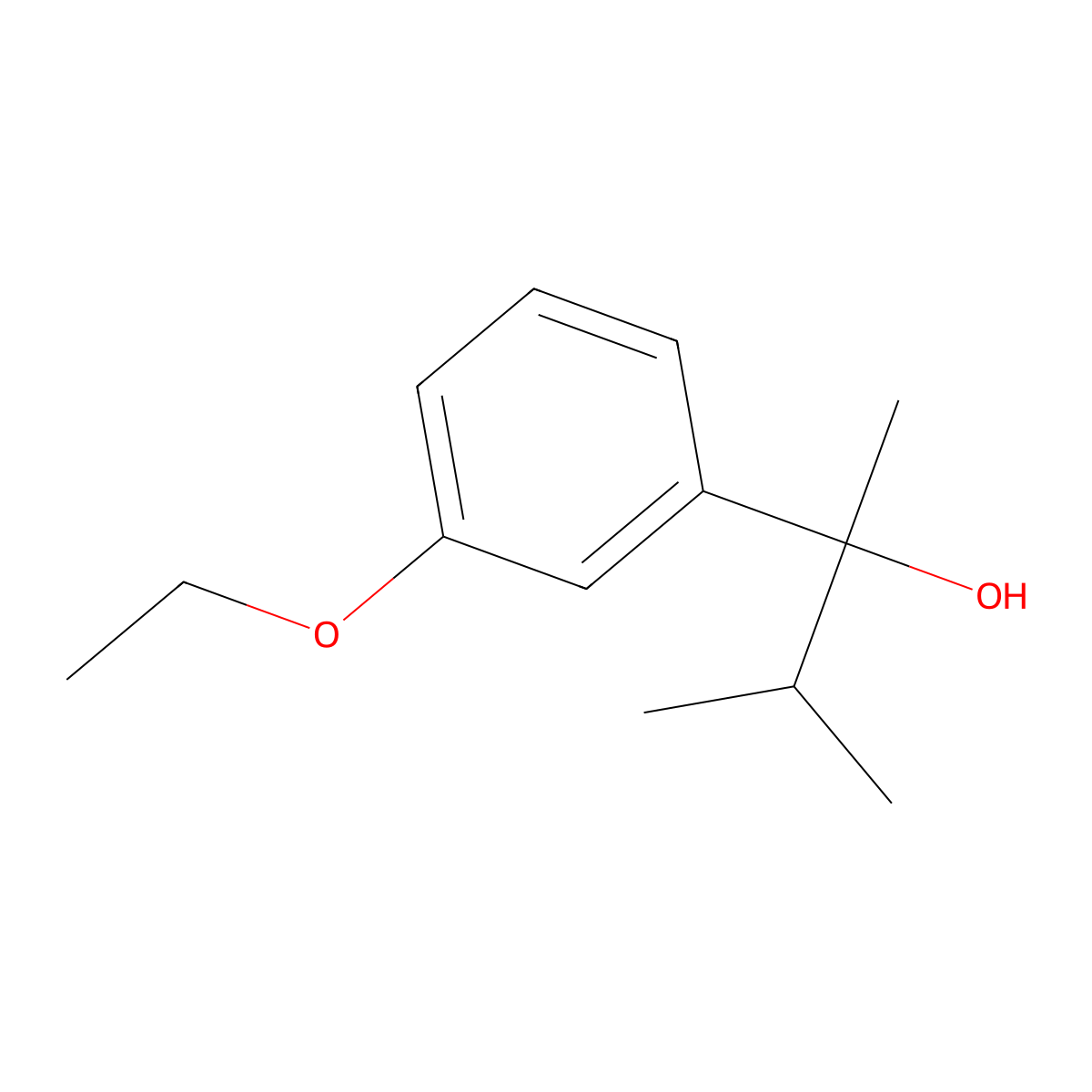 2-(3-Ethoxyphenyl)-3-methyl-butan-2-ol molecular structure, CAS 1443354-85-5