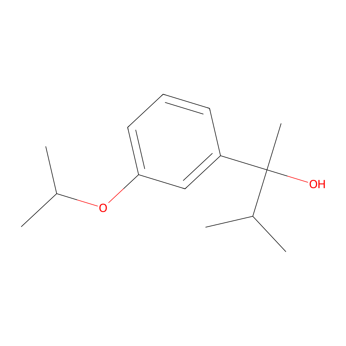 2-(3-iso-Propoxyphenyl)-3-methyl-butan-2-ol molecular structure, CAS 1443355-42-7