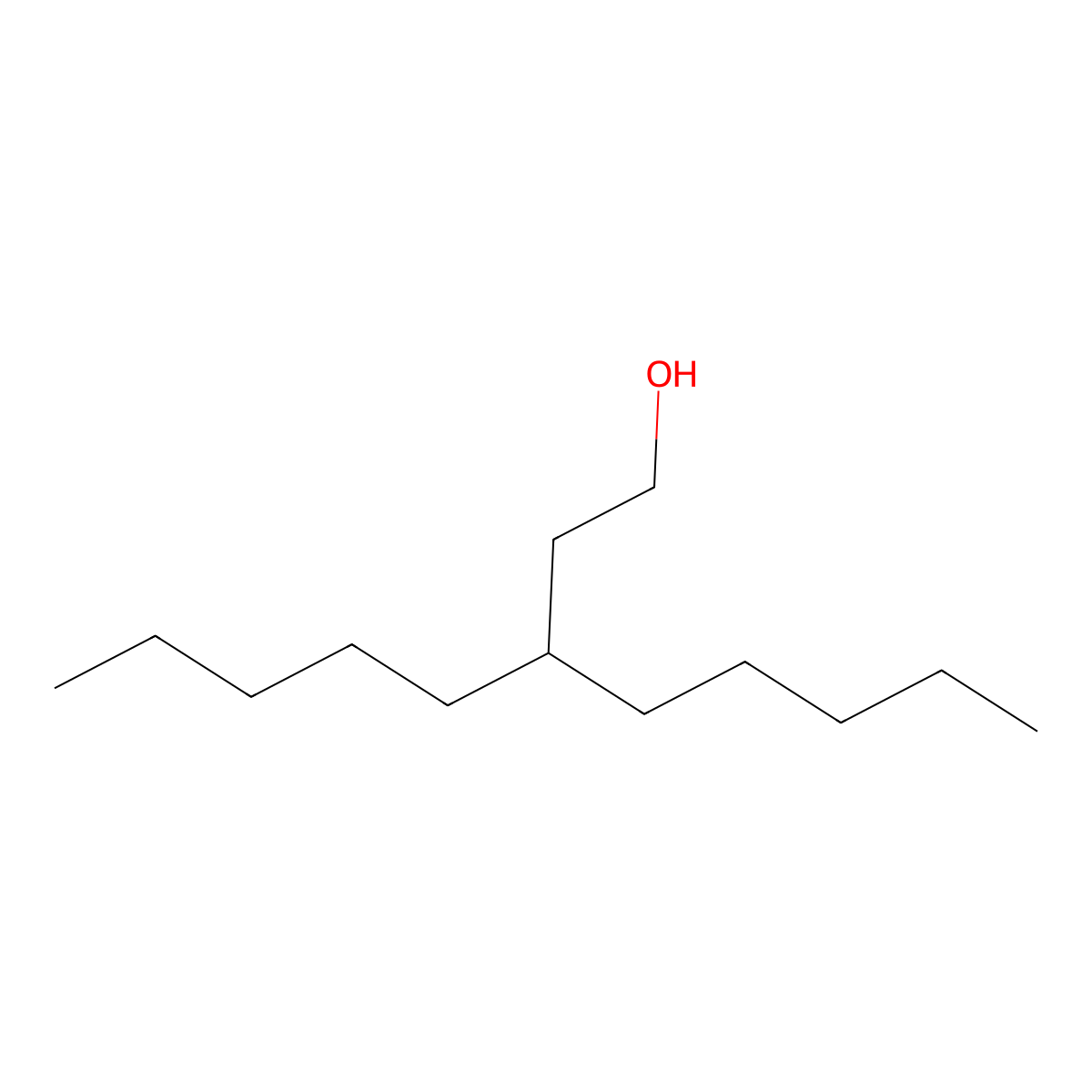 3-Pentyloctan-1-ol molecular structure, CAS 1443519-63-8