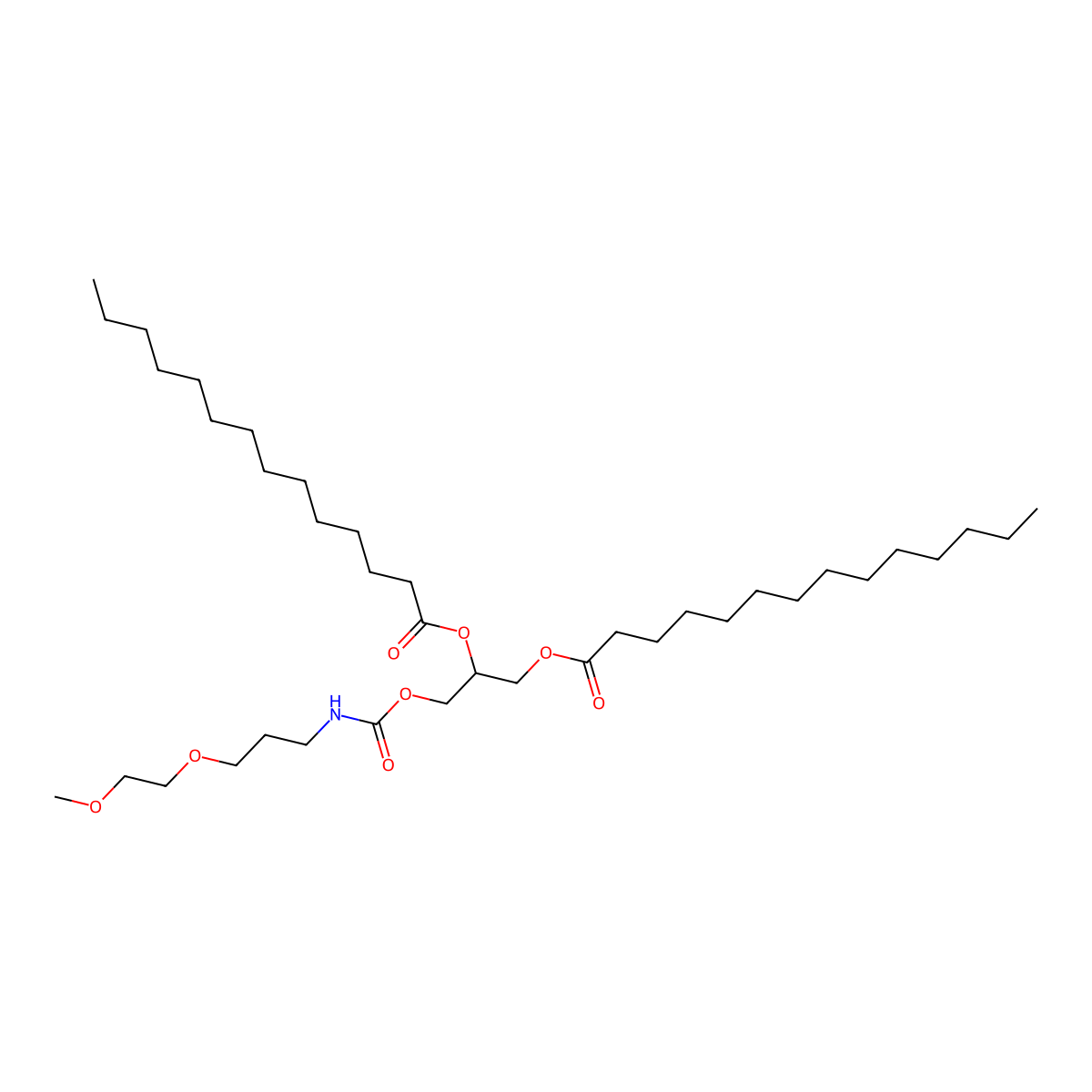 Peg(2000)-C-dmg molecular structure, CAS 1443687-74-8