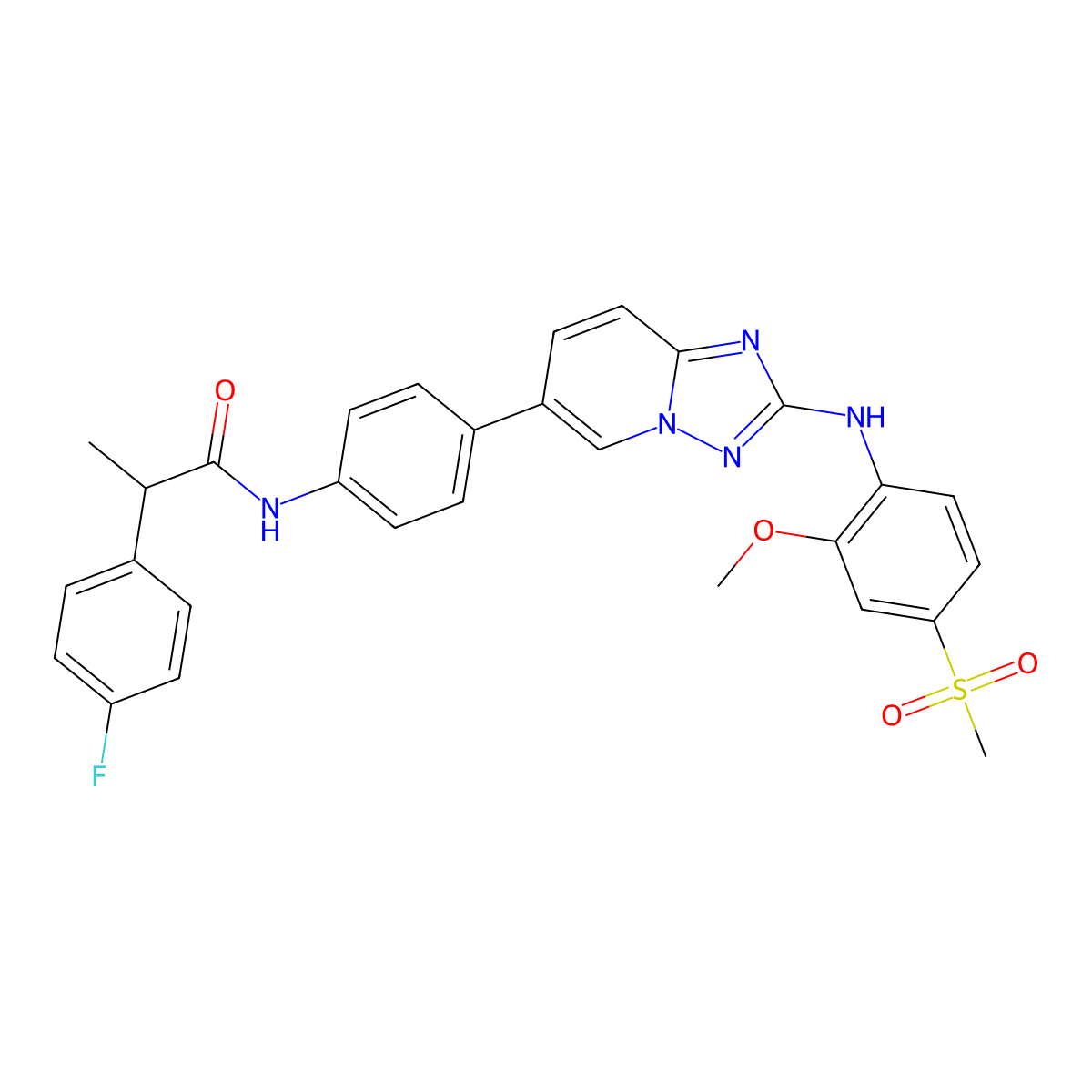 Empesertib molecular structure, CAS 1443763-60-7