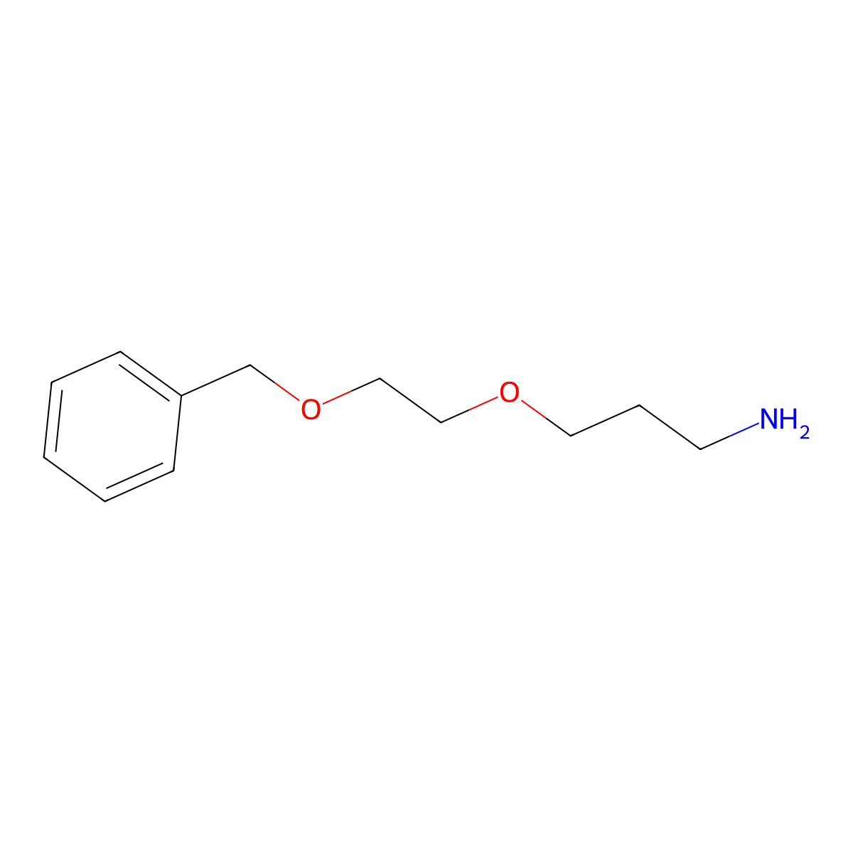 {[2-(3-Aminopropoxy)ethoxy]methyl}benzene molecular structure, CAS 1443979-55-2