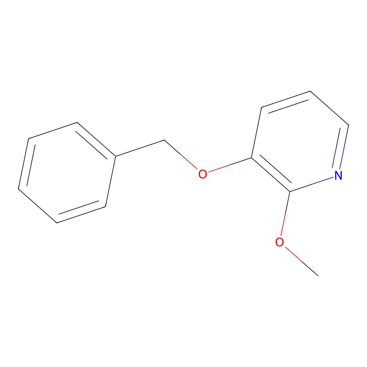 3-(Benzyloxy)-2-methoxypyridine molecular structure, CAS 1443980-42-4