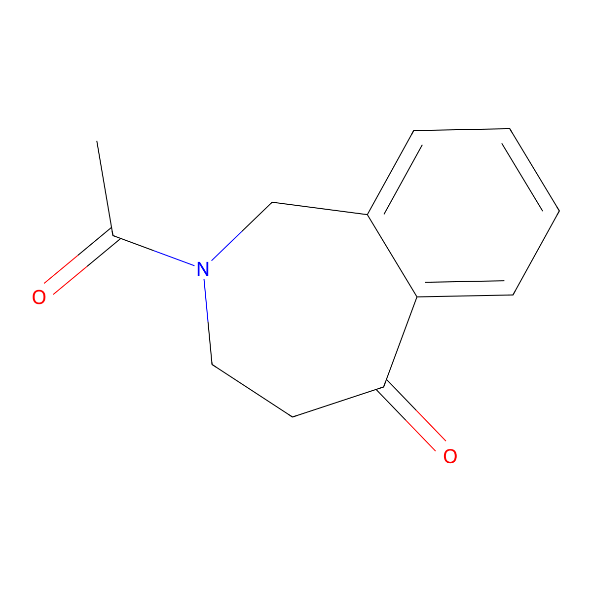2-acetyl-2,3,4,5-tetrahydro-1H-2-benzazepin-5-one molecular structure, CAS 1443981-87-0