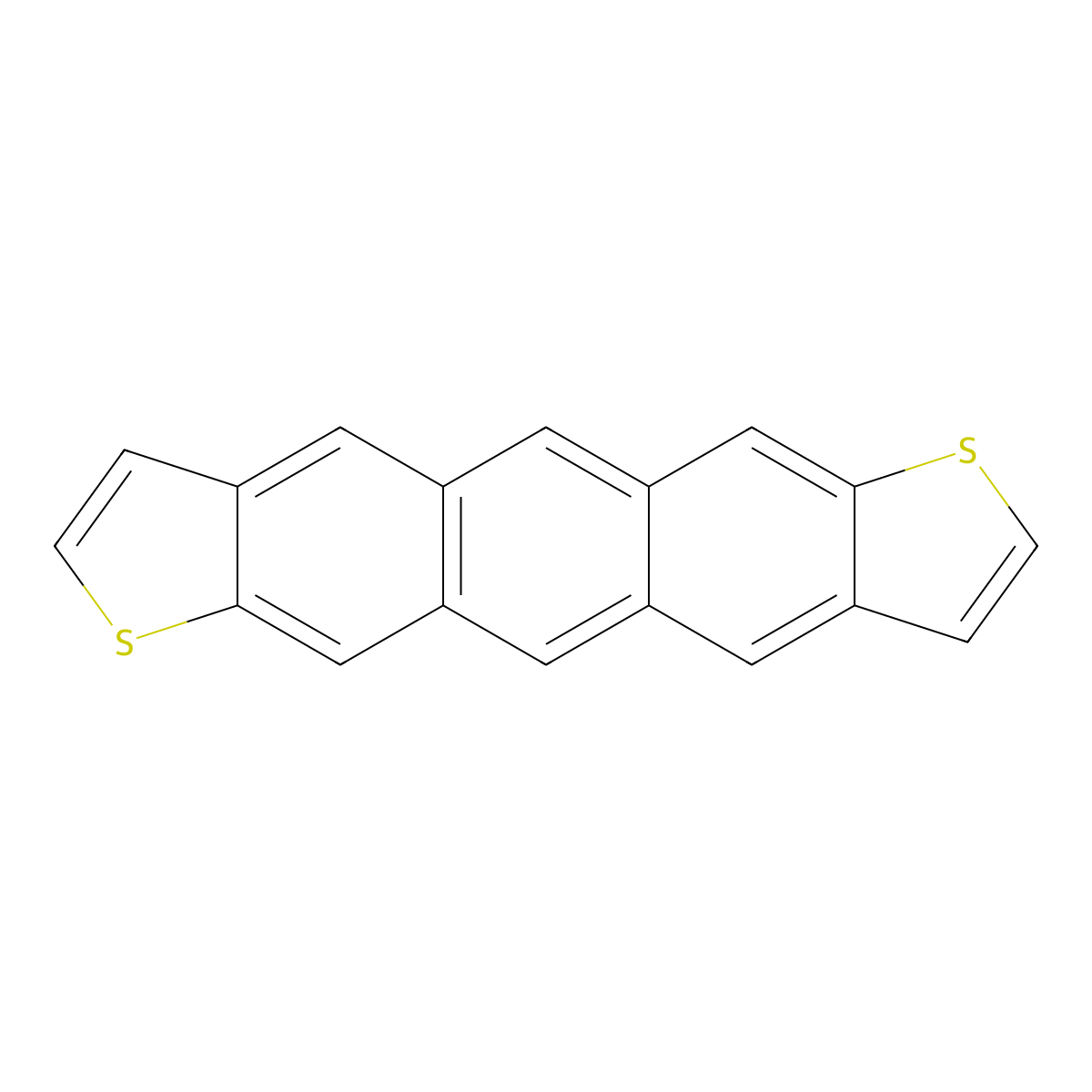 Anthra[2,3-b:6,7-b']dithiophene molecular structure, CAS 144413-58-1