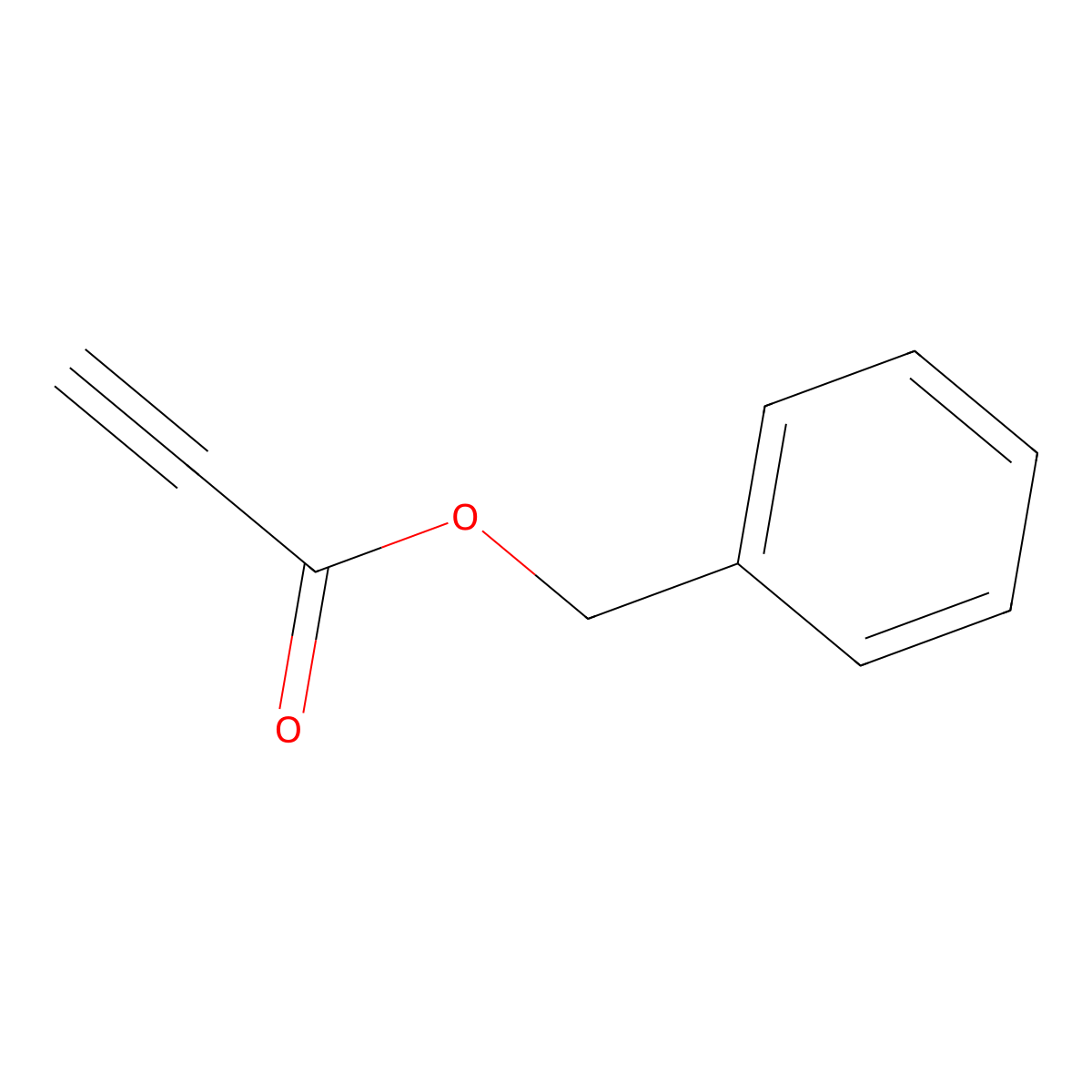 Benzyl propiolate molecular structure, CAS 14447-01-9