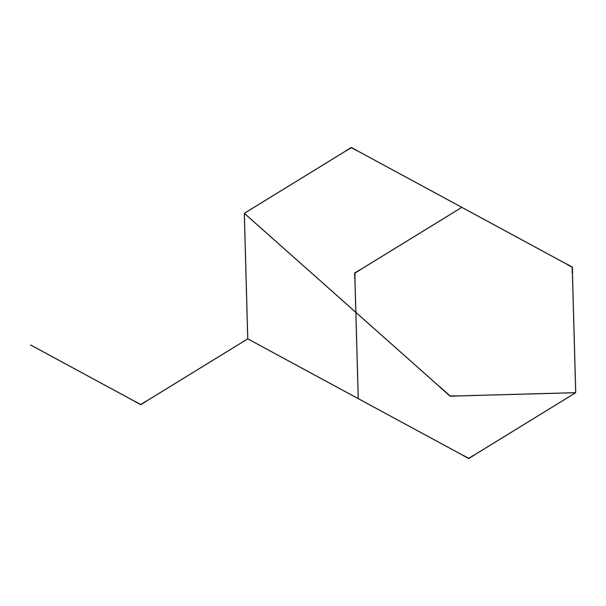 2-Ethyladamantane molecular structure, CAS 14451-87-7