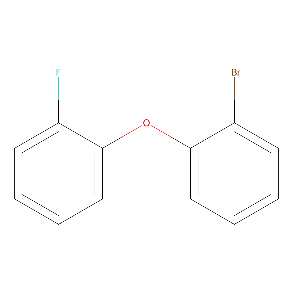 1-Bromo-2-(2-fluorophenoxy)benzene molecular structure, CAS 1445322-62-2