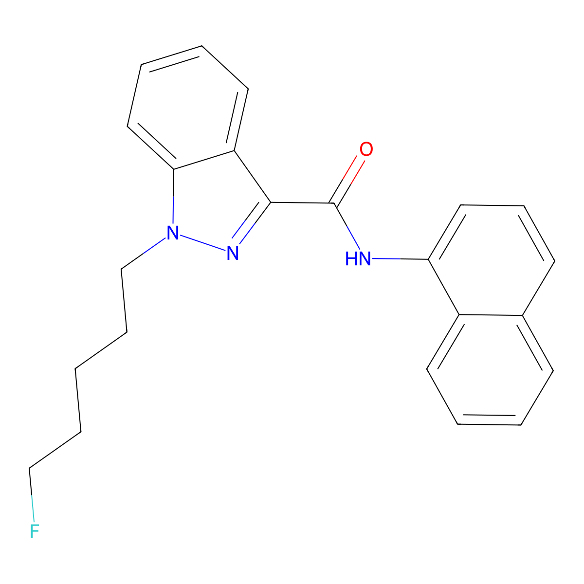5-Fluoro-MN-18 molecular structure, CAS 1445581-91-8