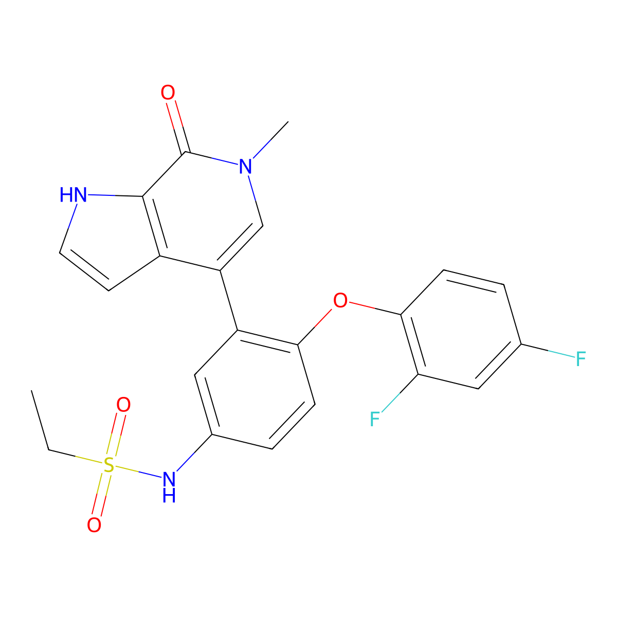 Mivebresib molecular structure, CAS 1445993-26-9