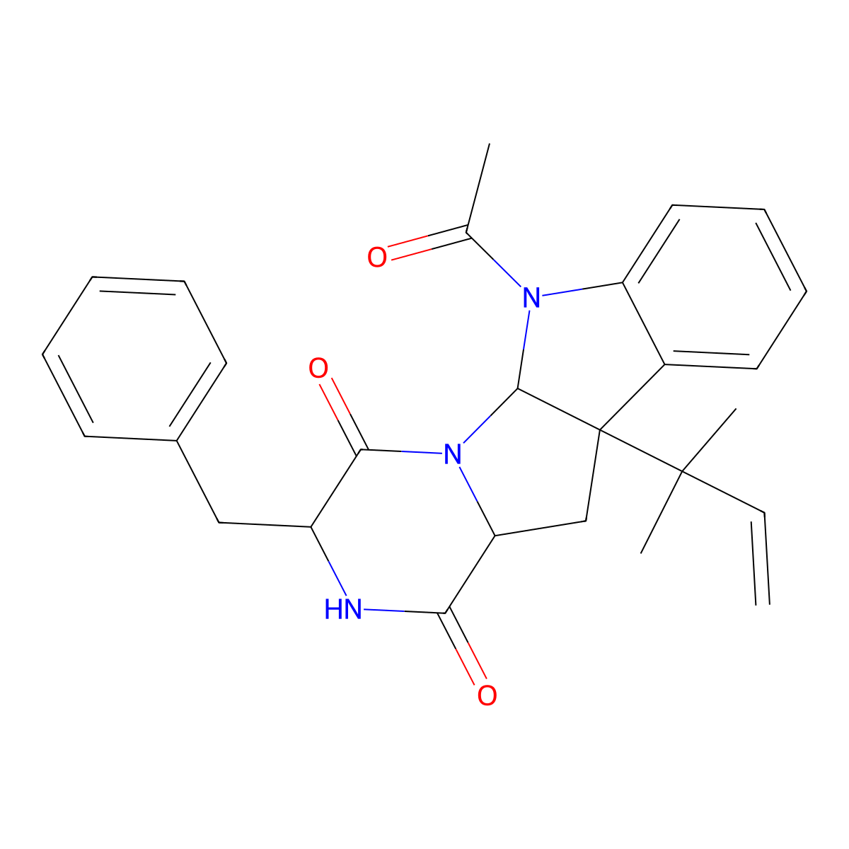 Fructigenine A molecular structure, CAS 144606-96-2