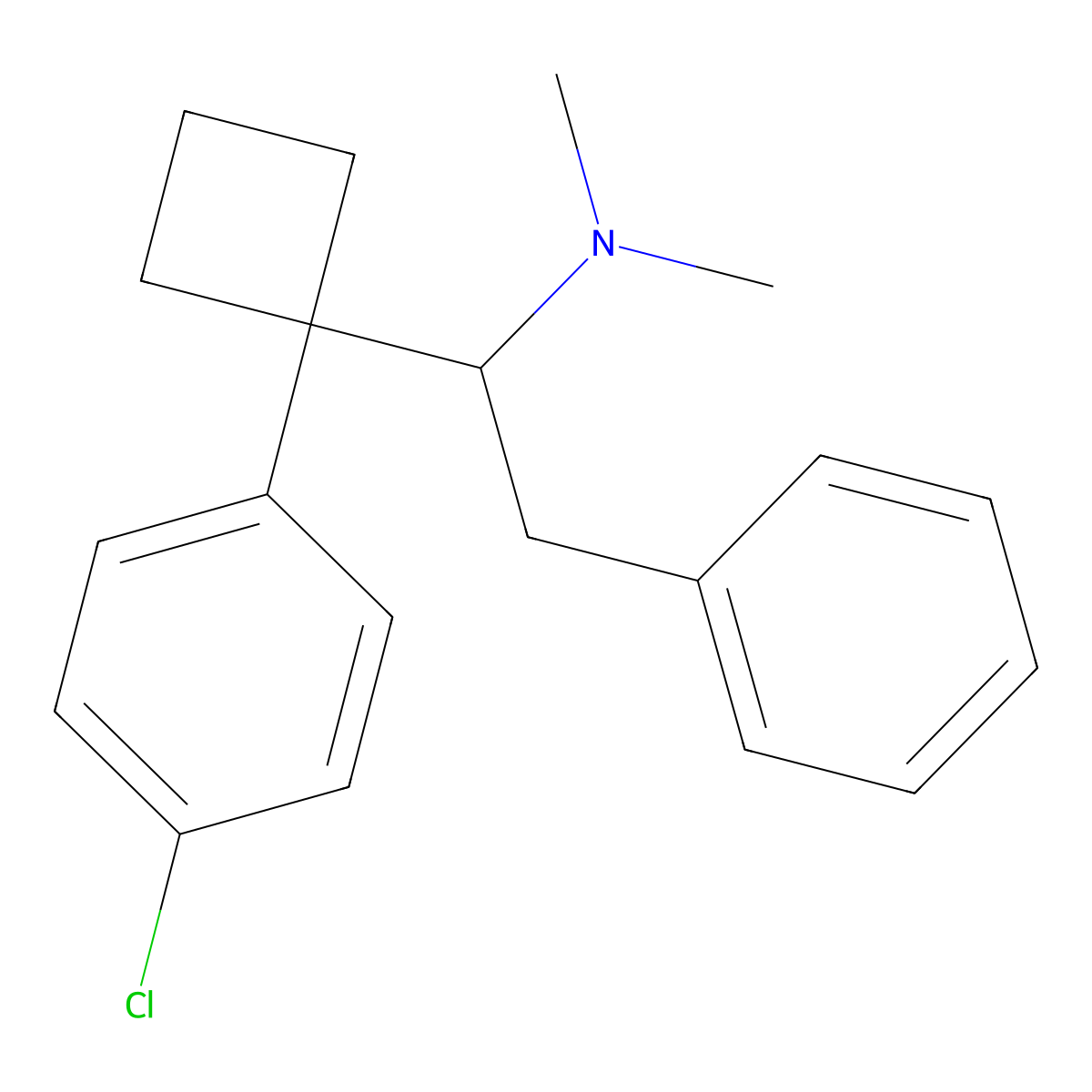 Benzylsibutramine molecular structure, CAS 1446140-91-5