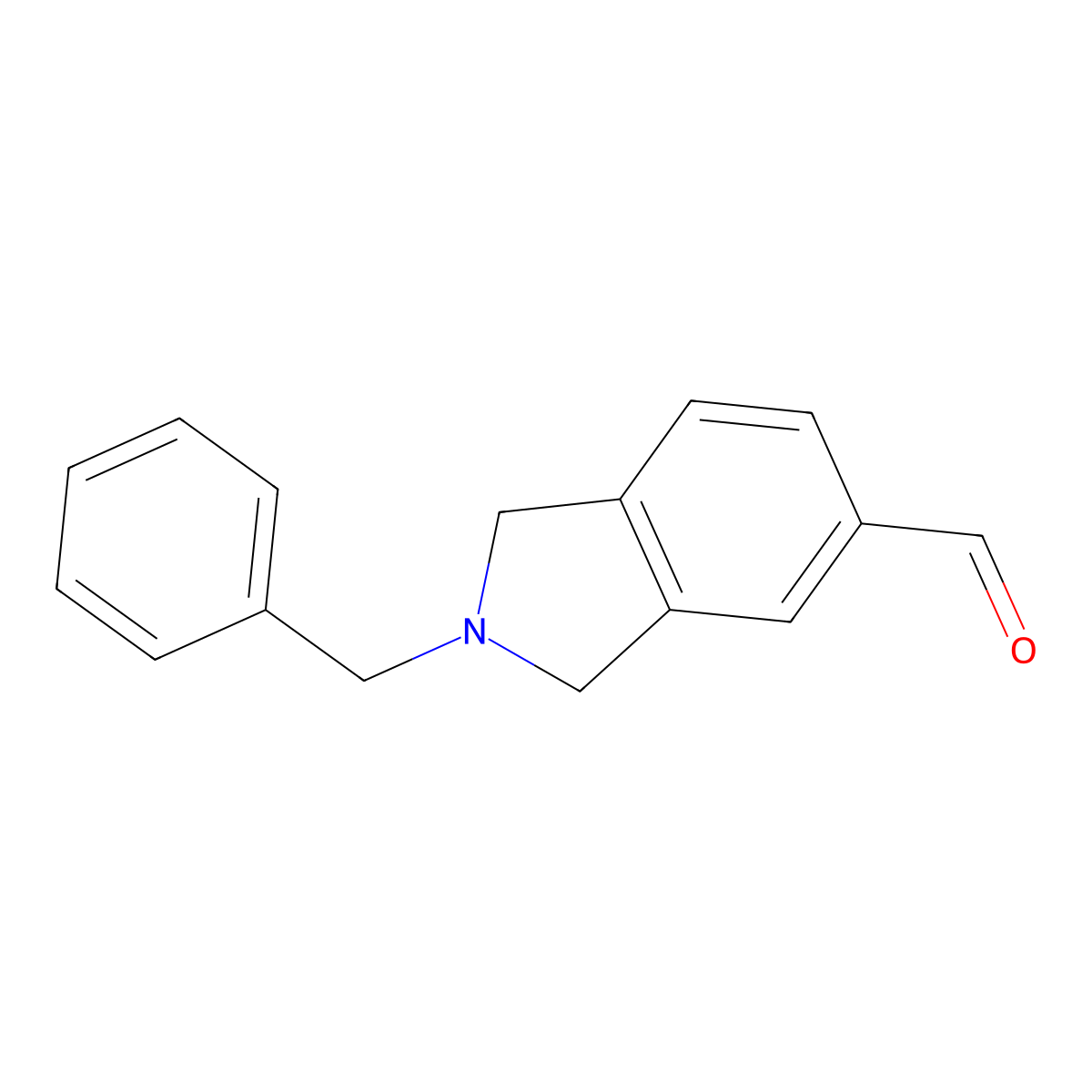 2-Benzylisoindoline-5-carbaldehyde molecular structure, CAS 1446282-08-1