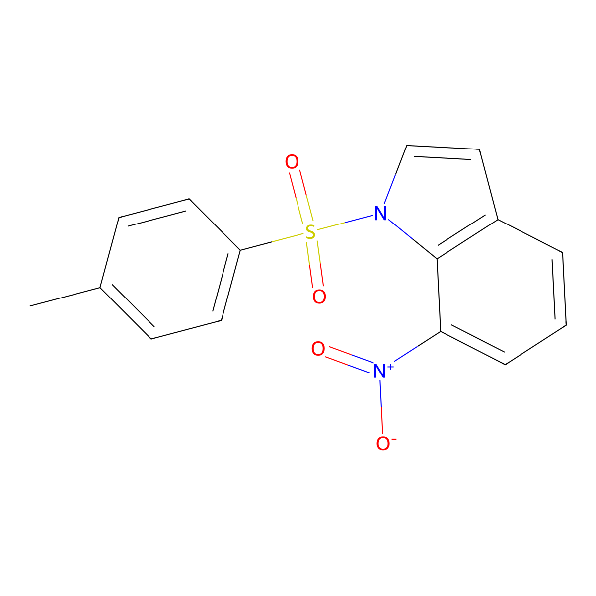 7-Nitro-1-tosyl-1H-indole molecular structure, CAS 1446428-14-3
