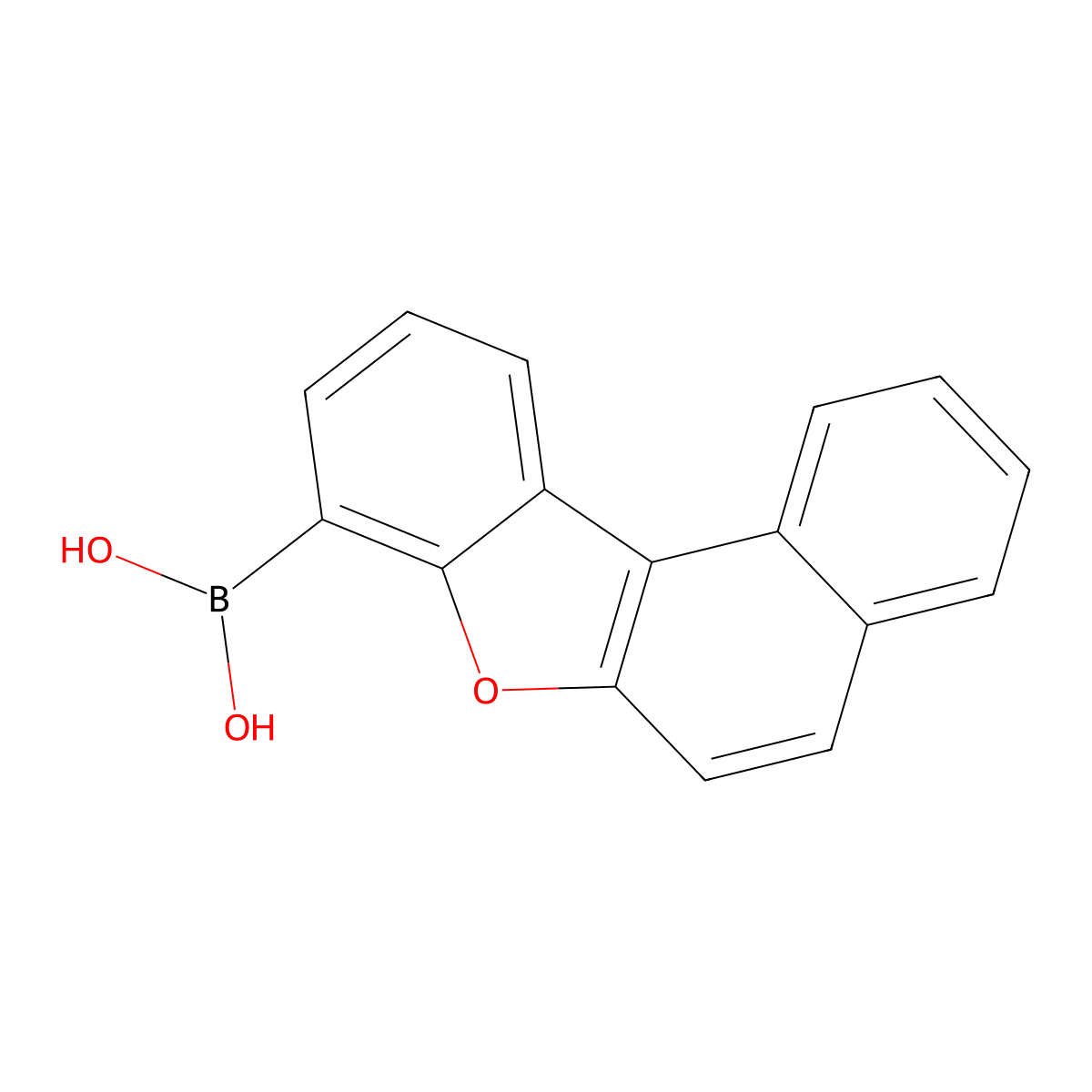 Naphtho[2,1-b]benzofuran-8-ylboronic acid molecular structure, CAS 1446516-26-2