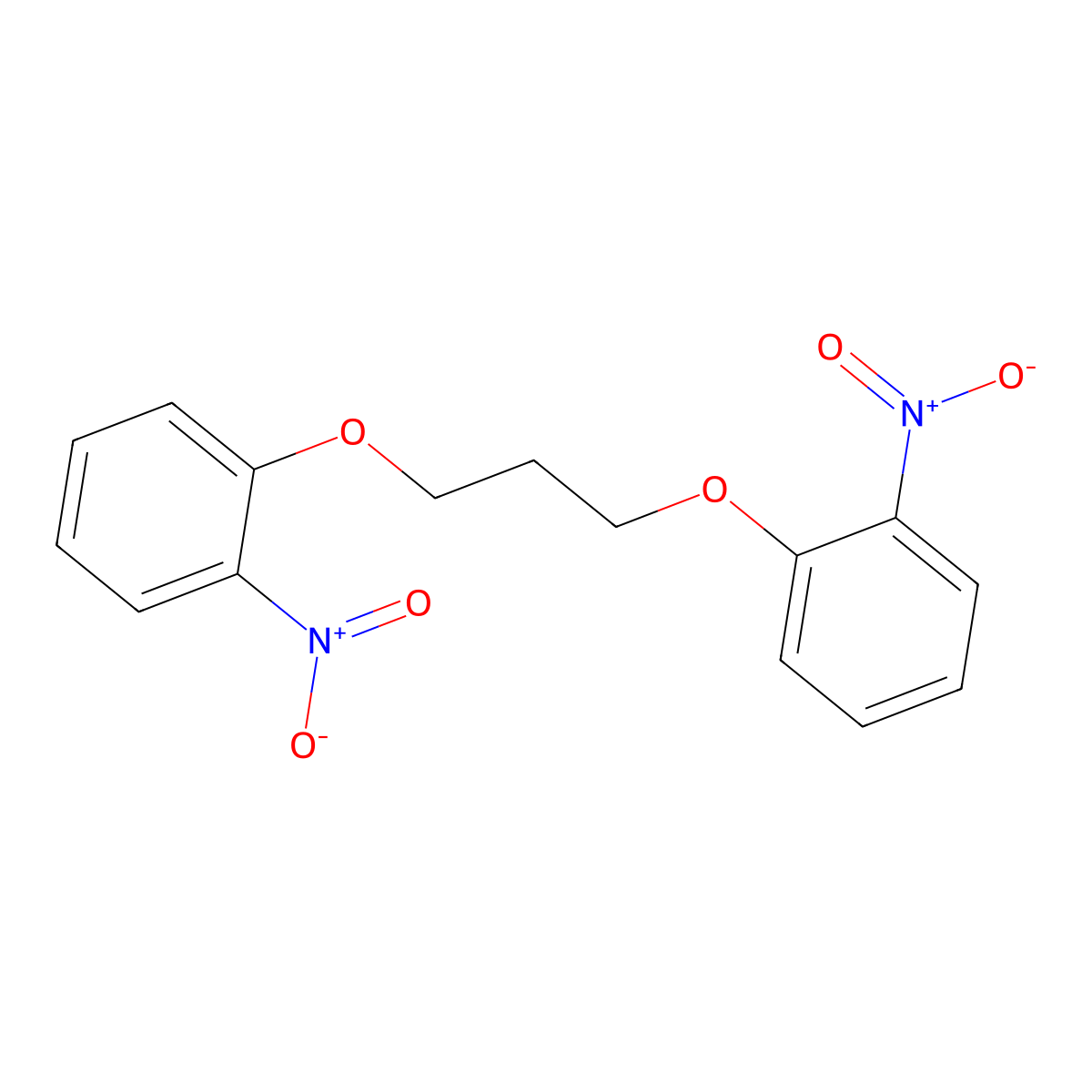 1,3-Bis(2-nitrophenoxy)propane molecular structure, CAS 14467-63-1