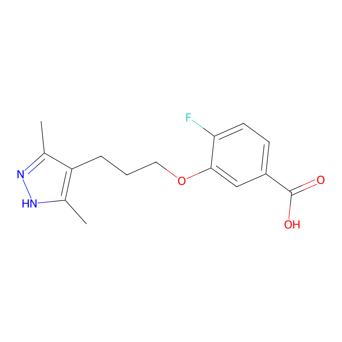 Acoramidis molecular structure, CAS 1446711-81-4