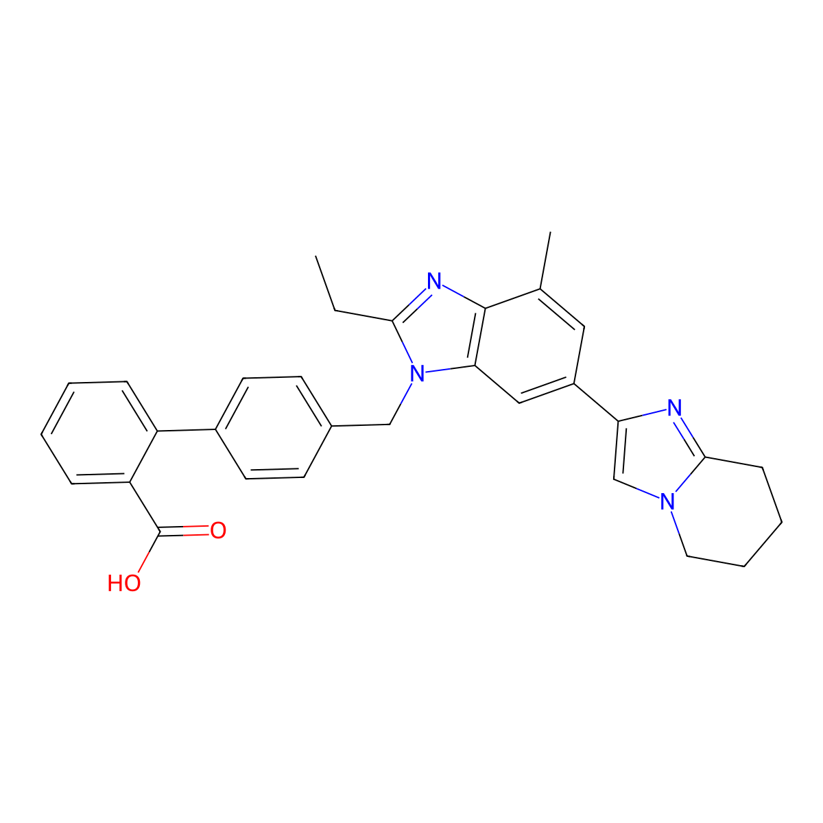 Pomisartan molecular structure, CAS 144702-17-0