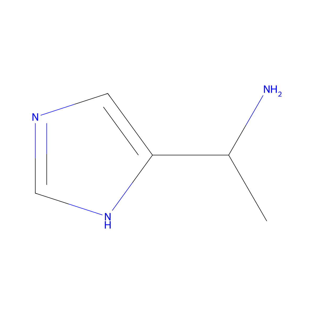 (1S)-1-(1H-imidazol-4-yl)ethan-1-amine molecular structure, CAS 1447213-78-6