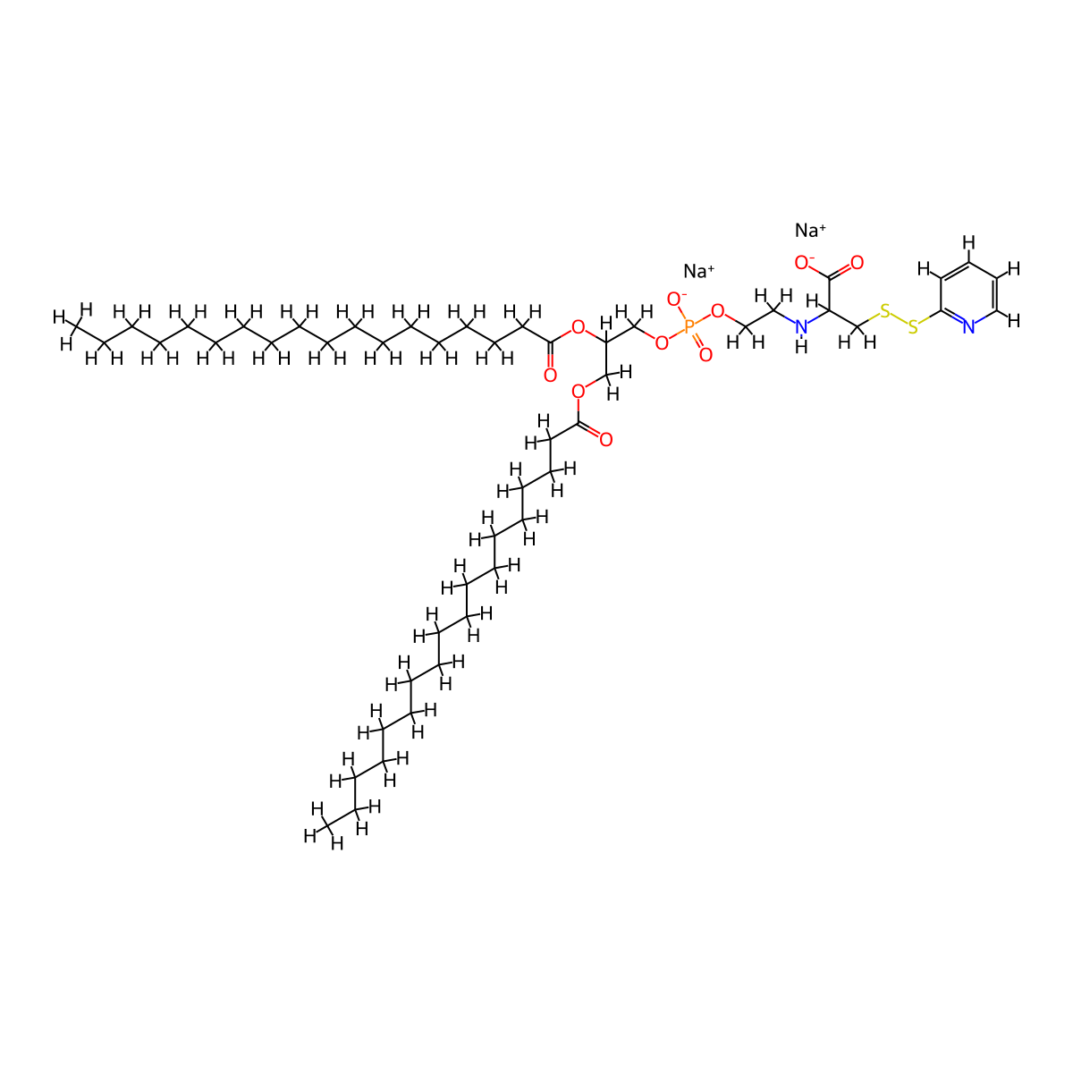 Dspe-pdp molecular structure, CAS 144735-79-5