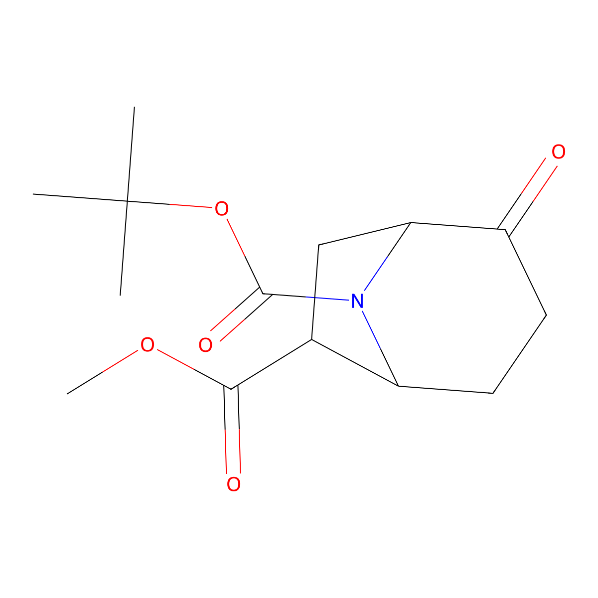 8-N-Boc 2-oxo-8-azabicyclo[3.2.1]octane-6-carboxylic acid methyl ester molecular structure, CAS 1447603-96-4