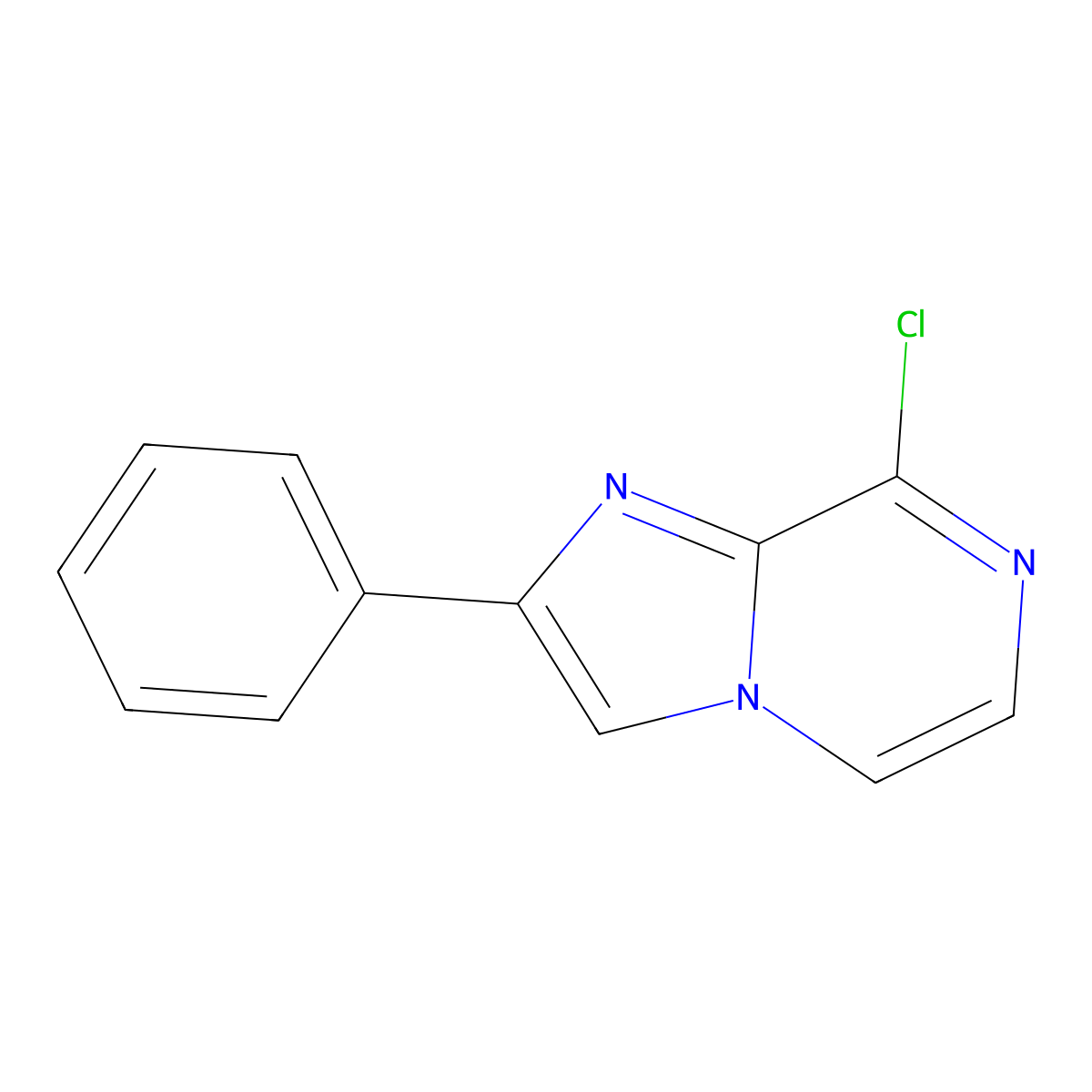 8-Chloro-2-phenylimidazo[1,2-A]pyrazine molecular structure, CAS 1447607-84-2