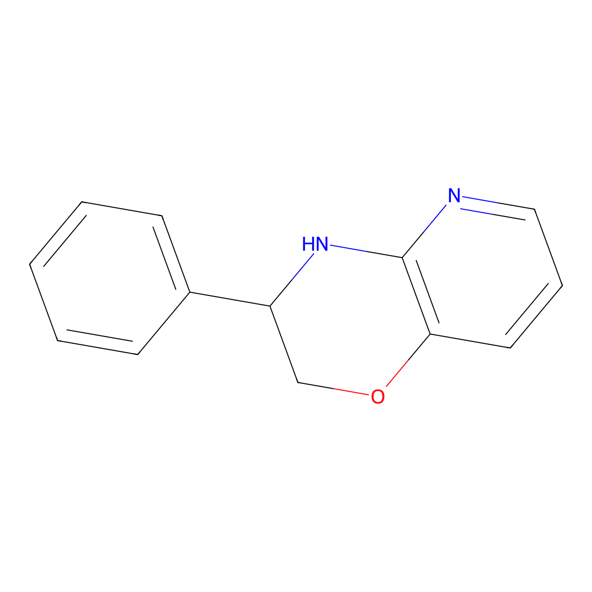 3-Phenyl-3,4-dihydro-2H-pyrido[3,2-B][1,4]oxazine molecular structure, CAS 1447607-97-7