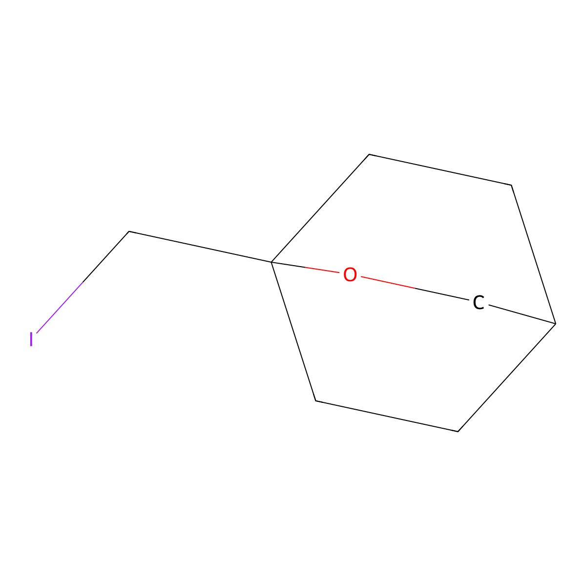 1-(Iodomethyl)-2-oxabicyclo(2.2.2)octane molecular structure, CAS 1447943-01-2