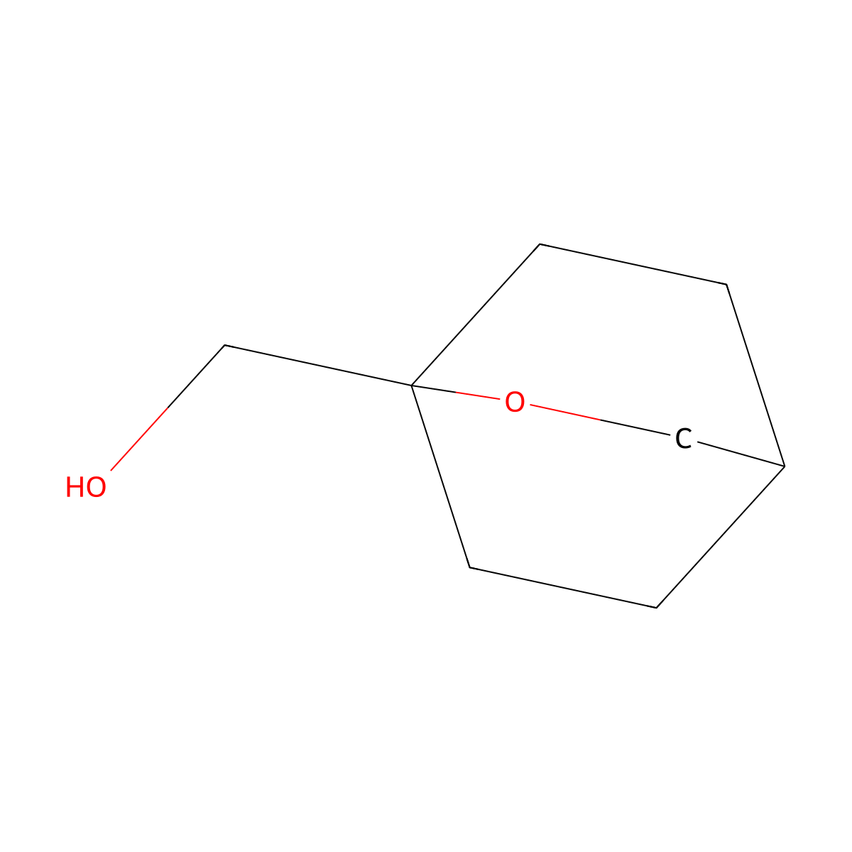 (2-Oxabicyclo(2.2.2)octan-1-yl)methanol molecular structure, CAS 1447943-03-4