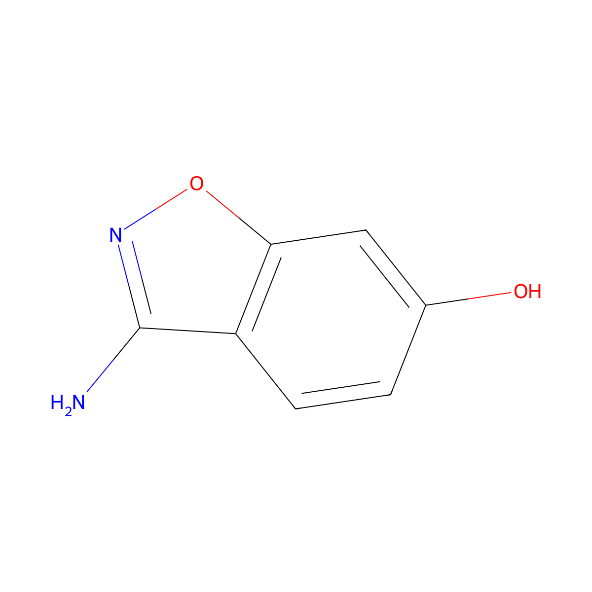 3-Aminobenzo[d]isoxazol-6-ol molecular structure, CAS 1448675-05-5