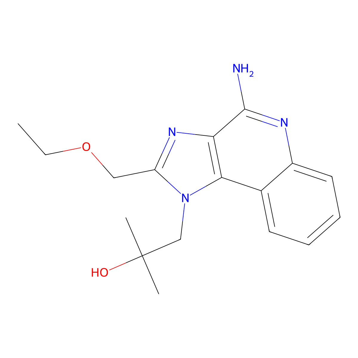 Resiquimod molecular structure, CAS 144875-48-9