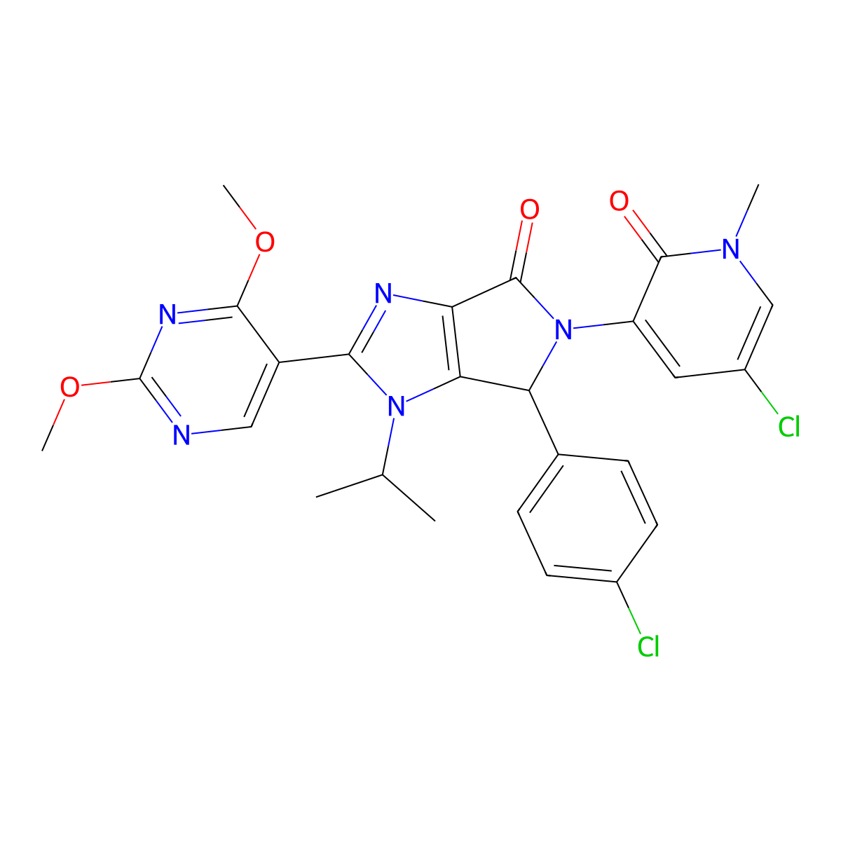 Siremadlin (R Enantiomer) molecular structure, CAS 1448867-42-2