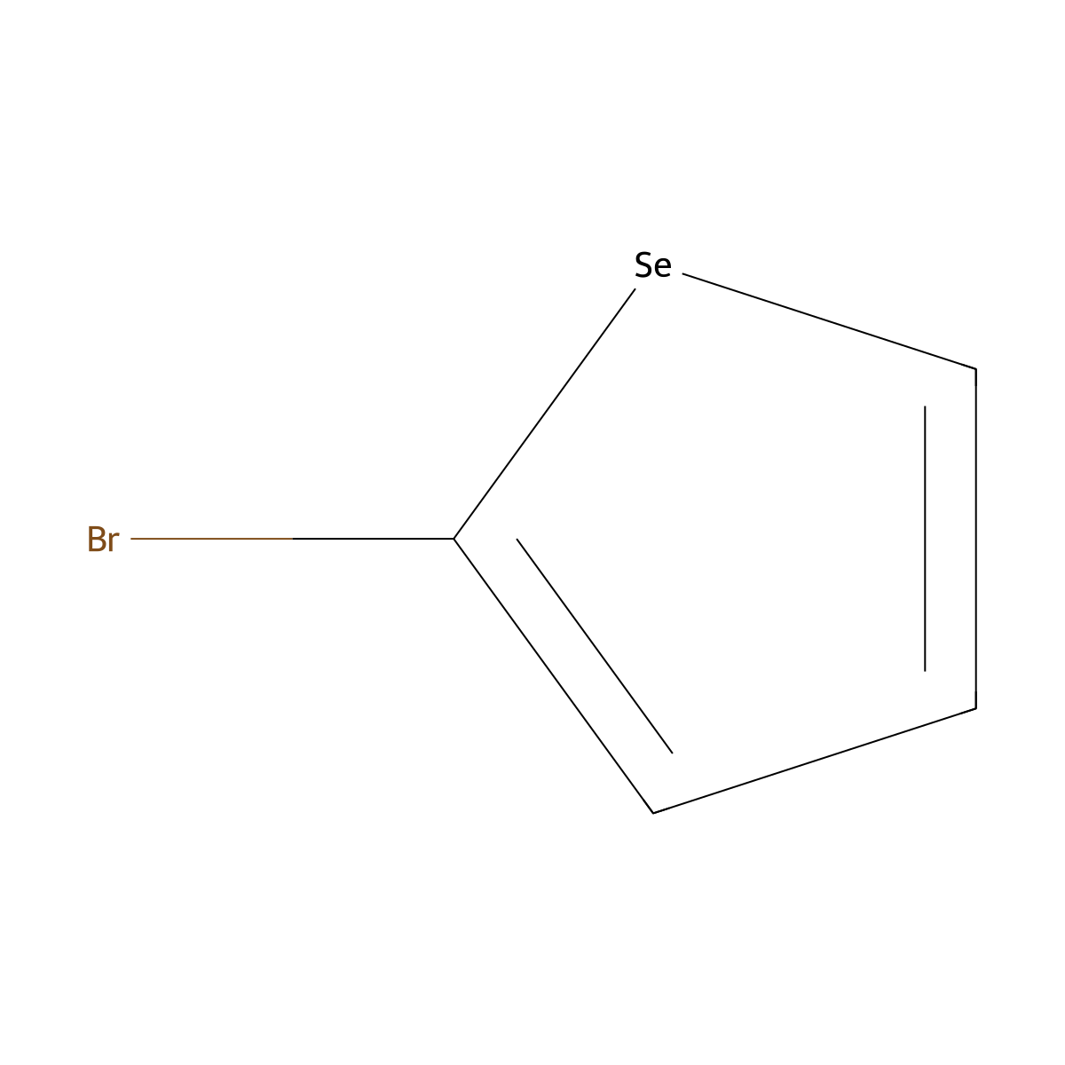 2-Bromoselenophene molecular structure, CAS 1449-68-9