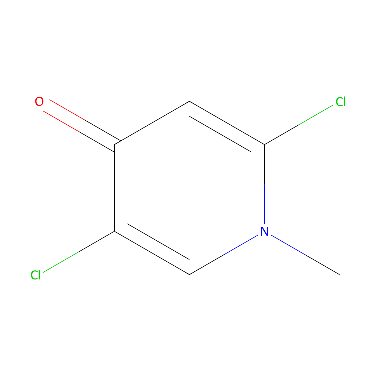 2,5-Dichloro-1-methylpyridin-4(1H)-one molecular structure, CAS 1449008-17-6