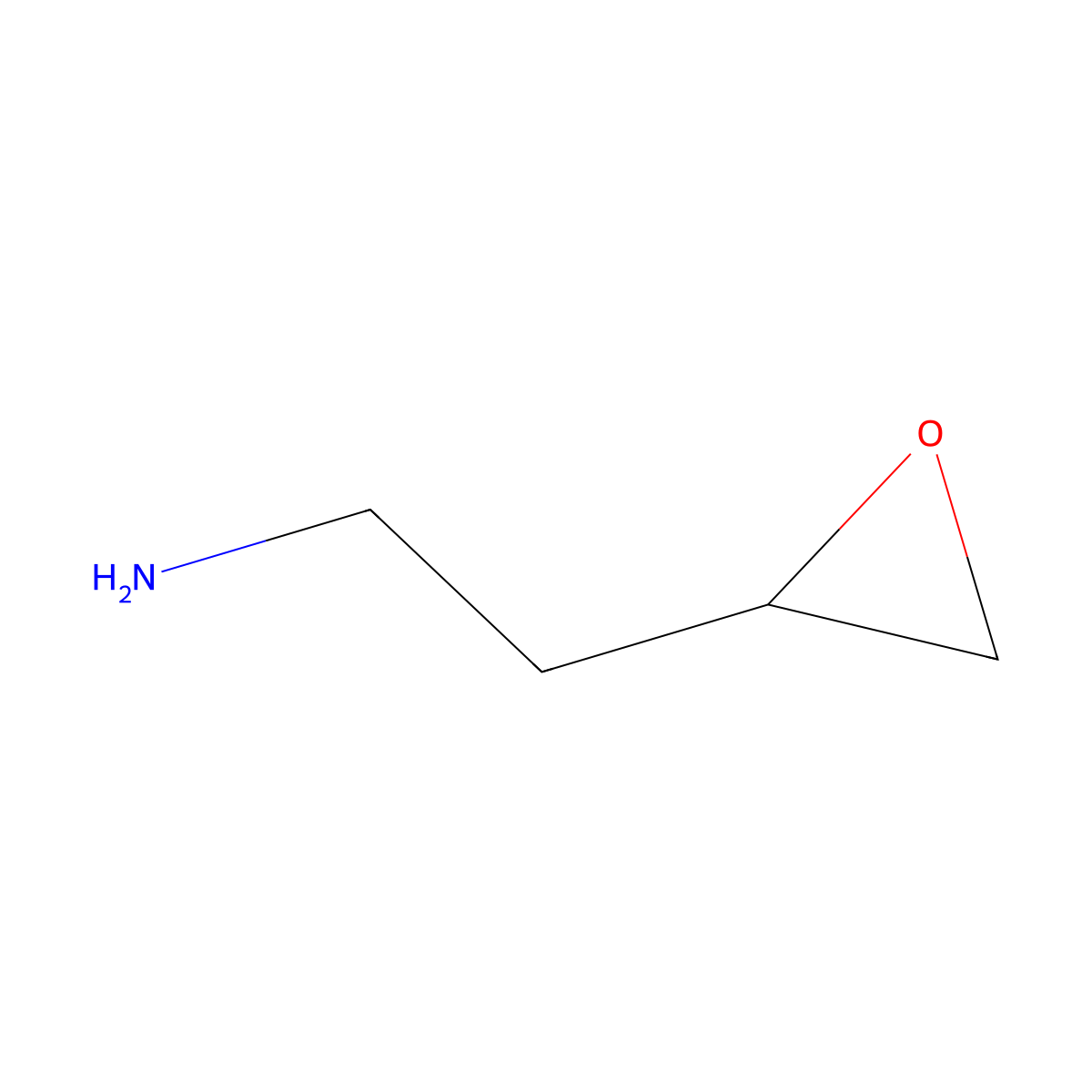 2-(Oxiran-2-yl)ethan-1-amine molecular structure, CAS 1449117-81-0