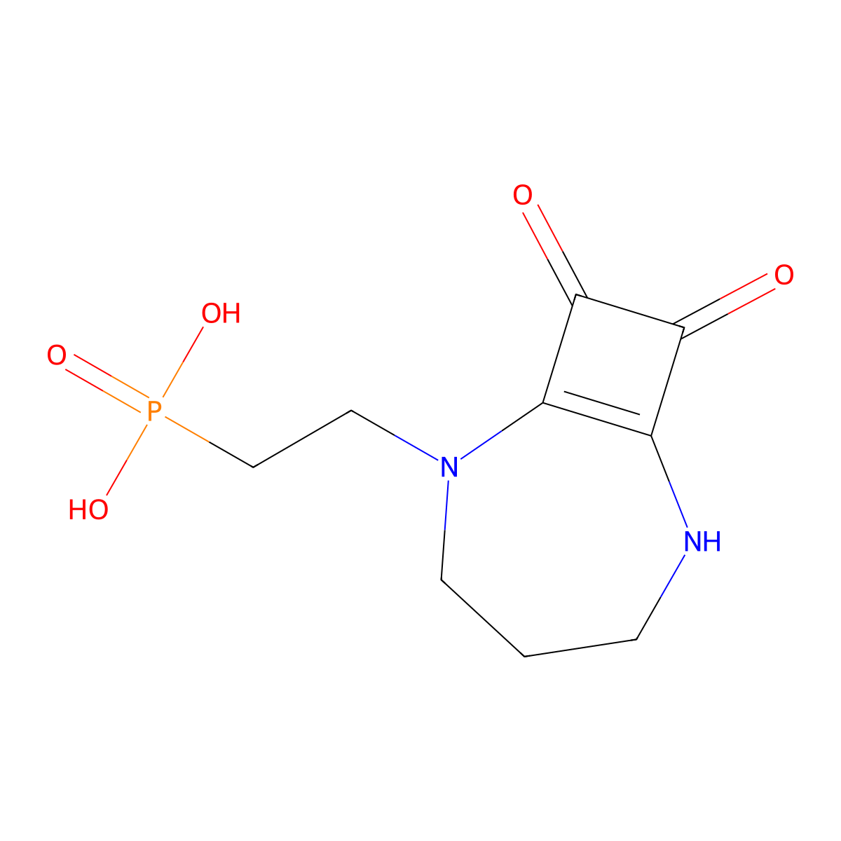 Perzinfotel molecular structure, CAS 144912-63-0