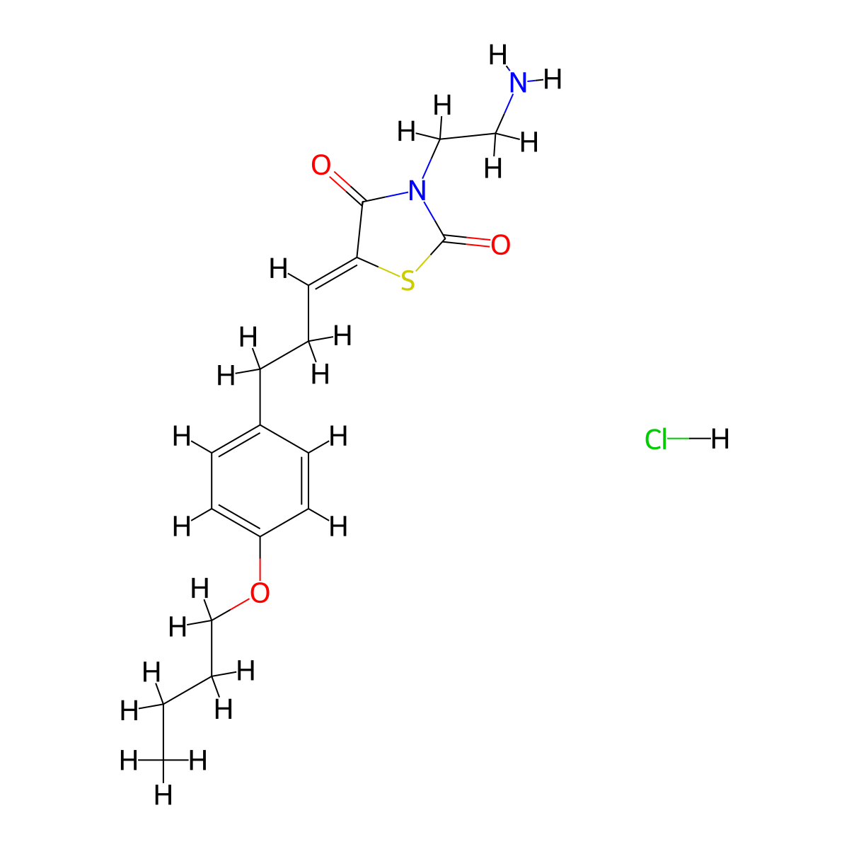 K145 hydrochloride molecular structure, CAS 1449240-68-9