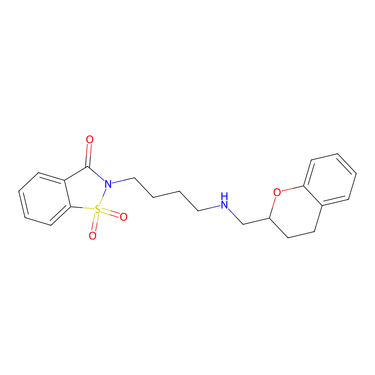 Repinotan molecular structure, CAS 144980-29-0