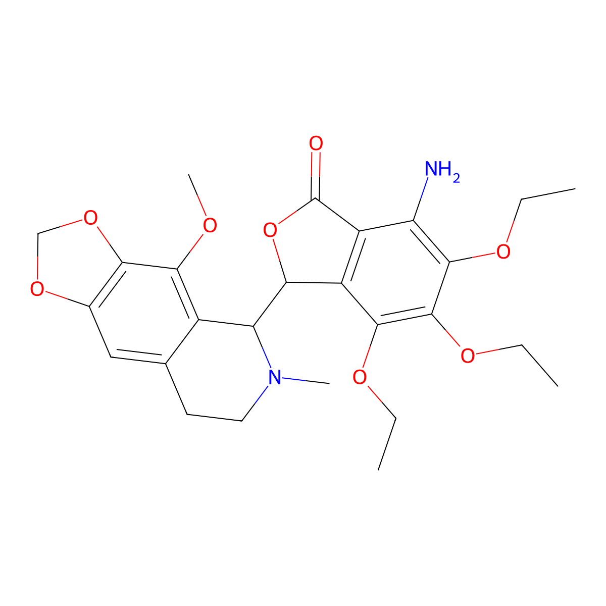 Tritoqualine molecular structure, CAS 14504-73-5