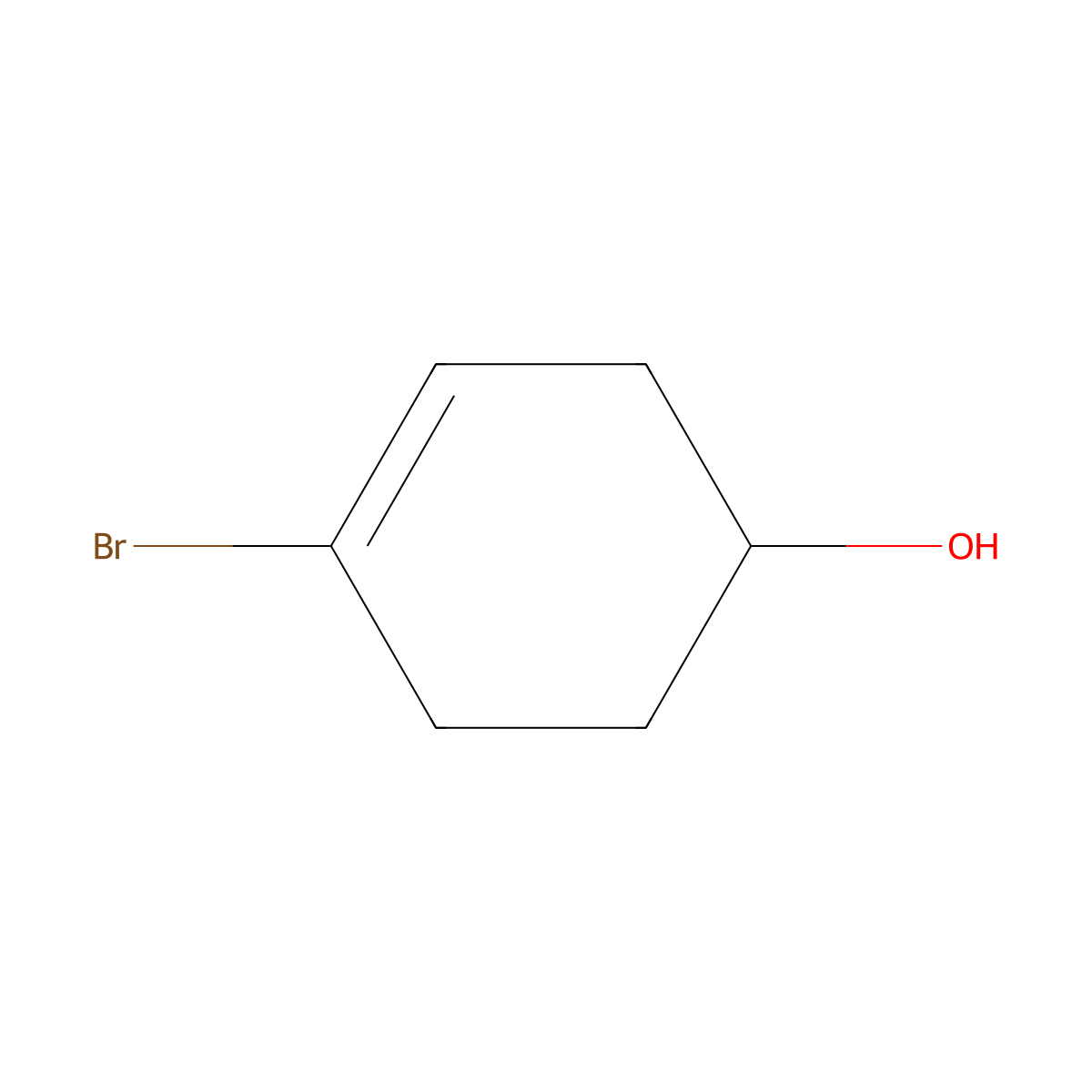 4-Bromo-3-cyclohexen-1-ol molecular structure, CAS 1450812-67-5
