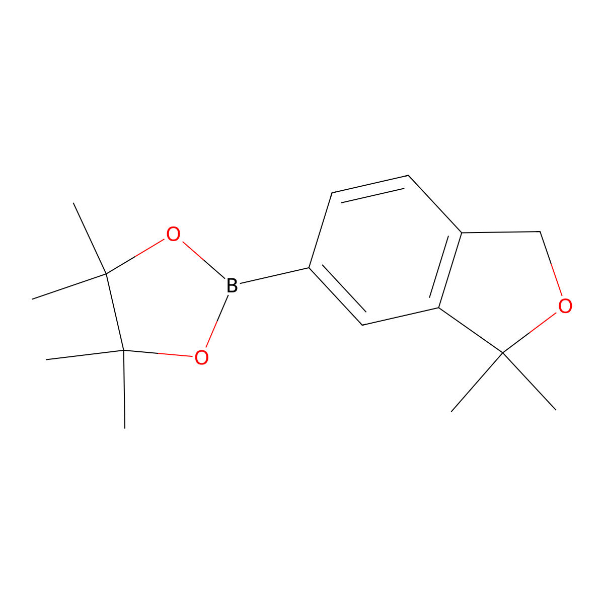 3,3-Dimethyl-1,3-dihydroisobenzofurane-5-boronic Acid Pinacol Ester molecular structure, CAS 1450835-27-4
