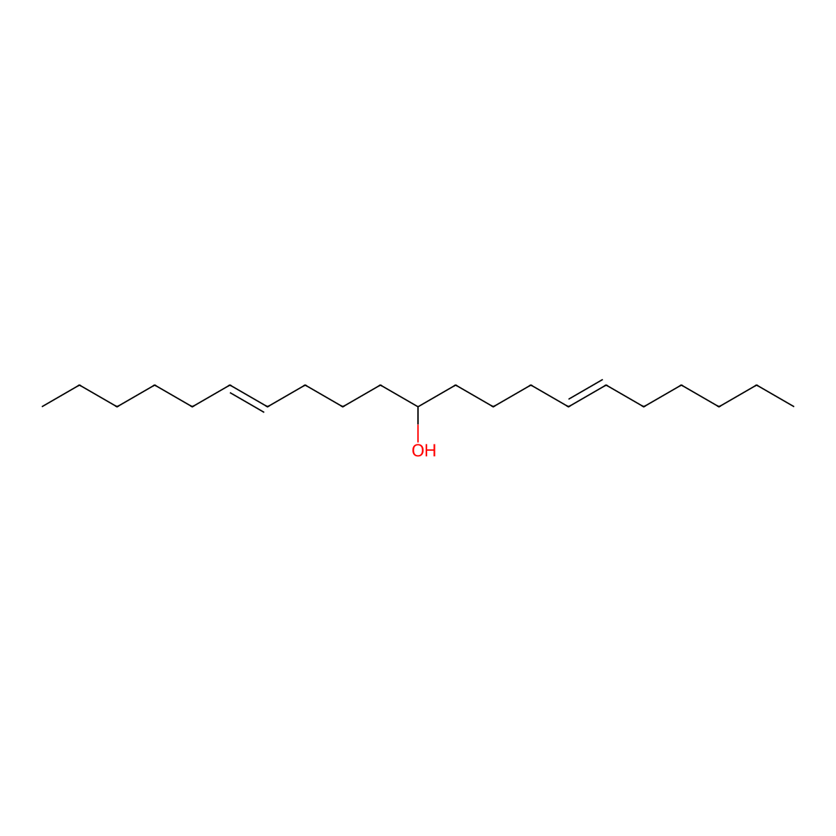 (6Z,15Z)-6,15-Heneicosadien-11-ol molecular structure, CAS 1450888-53-5